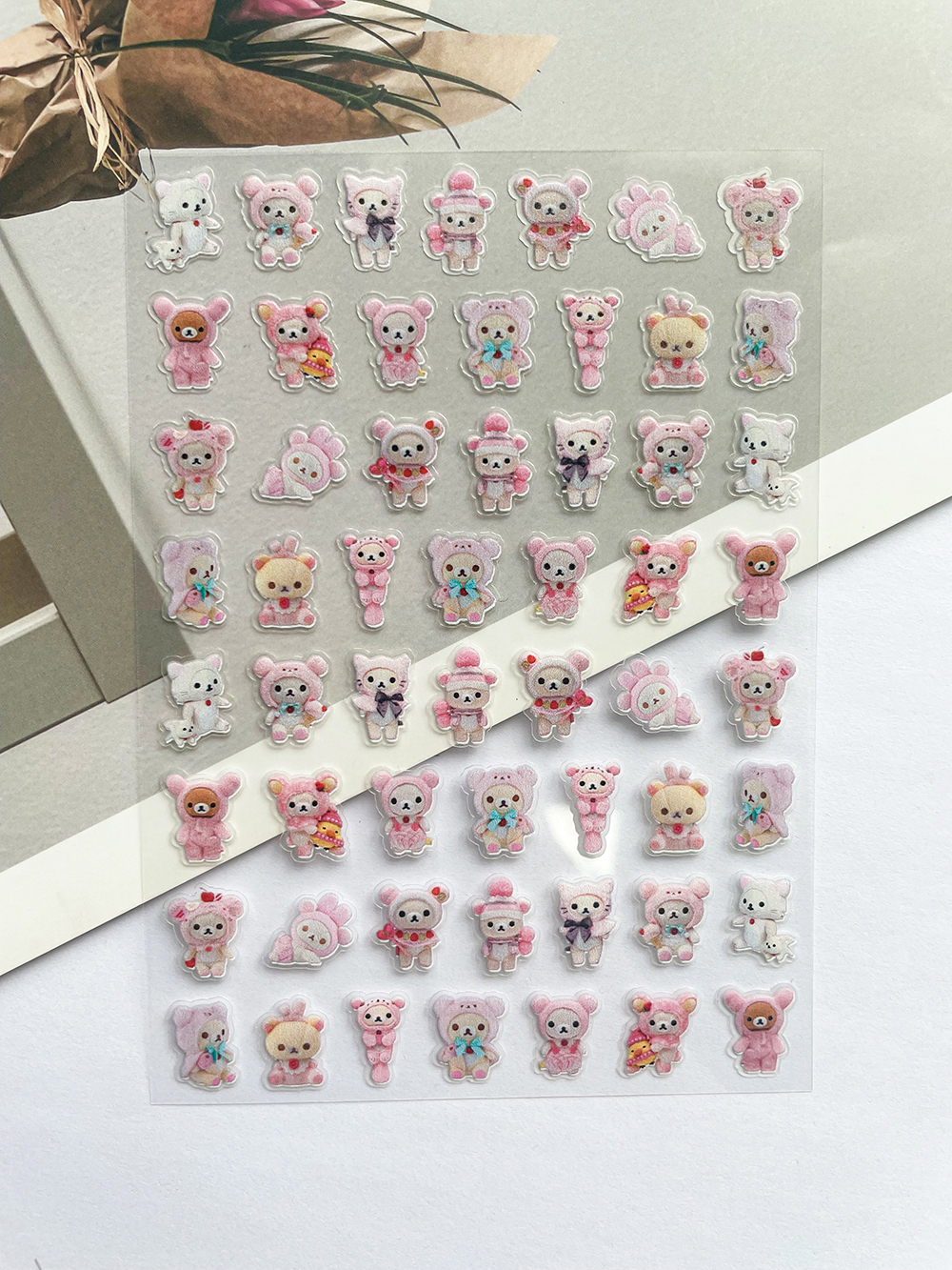 Laptop Original Accessories - Mini Kawaii Rilakkuma Pvc Poster Goods