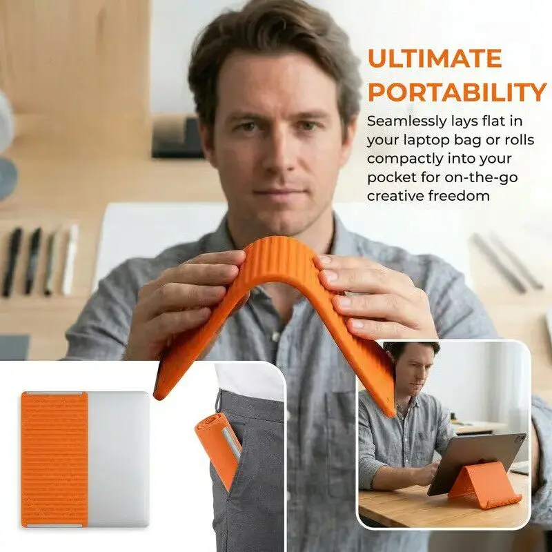 Silicone Foldable Phone Stand  - Laptop Original Accessories บทวิจารณ์และราคา