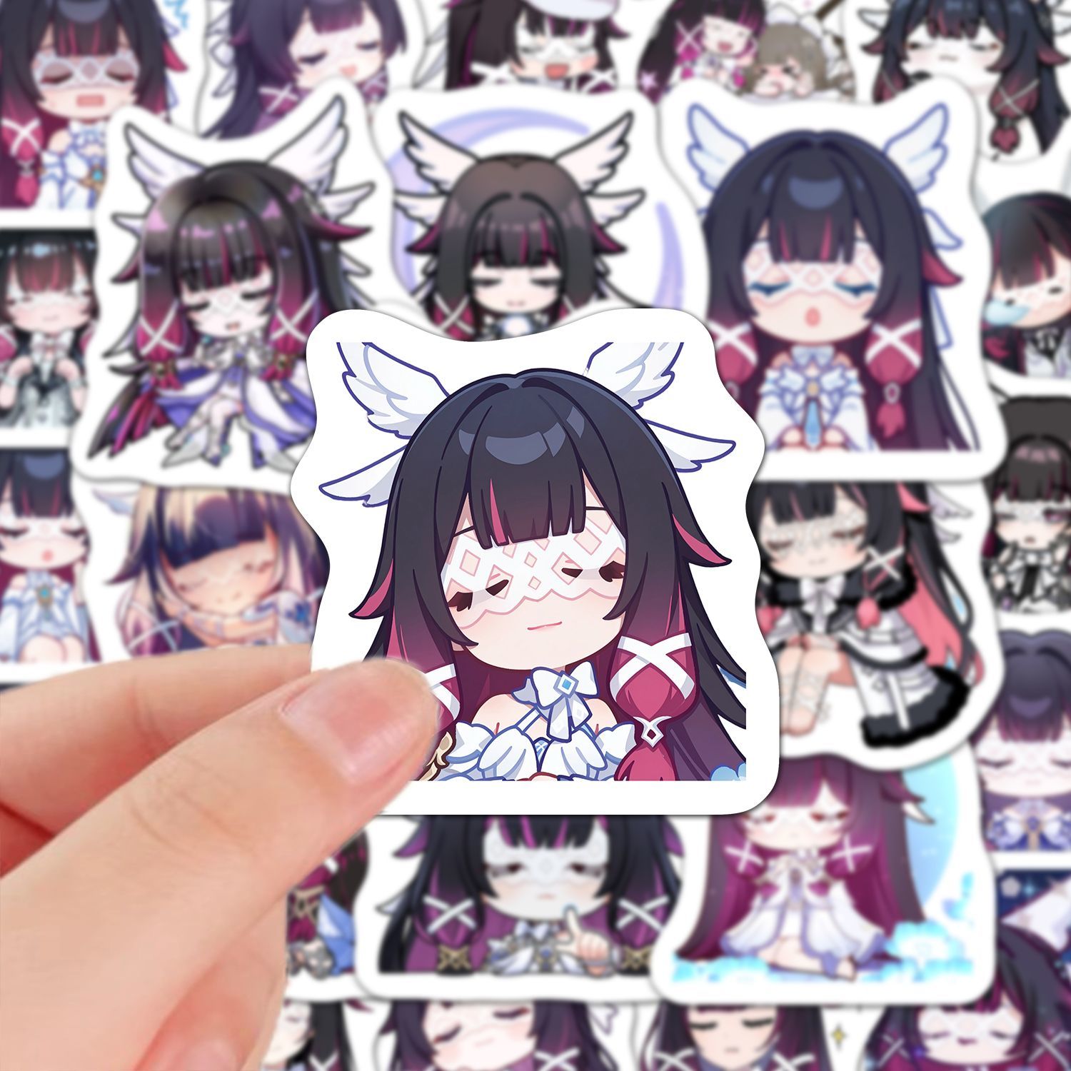 60Pcs Genshin Impact Columbina - Laptop Original Accessories บทวิจารณ์และราคา