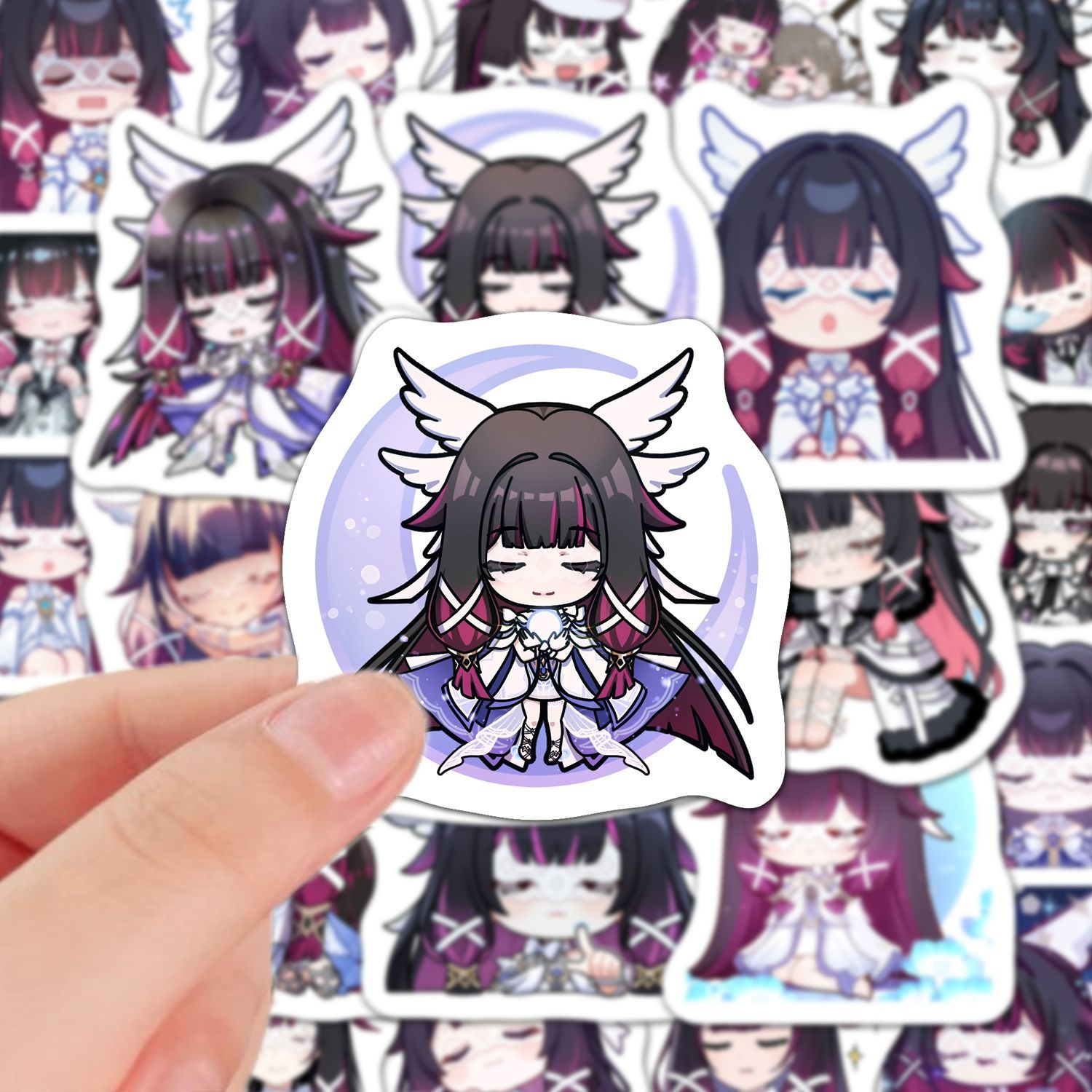 60Pcs Genshin Impact Columbina - Laptop Original Accessories บทวิจารณ์และราคา