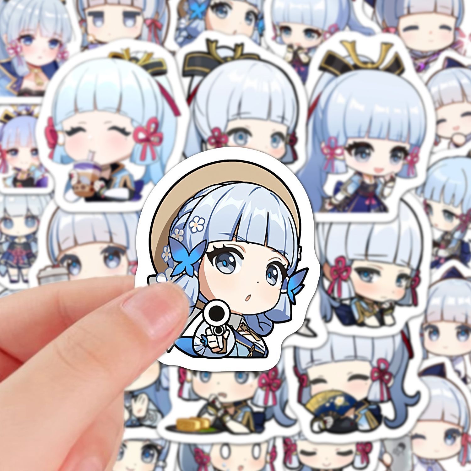 Kamisato Ayaka 60Pcs Genshin I - Laptop Original Accessories บทวิจารณ์และราคา