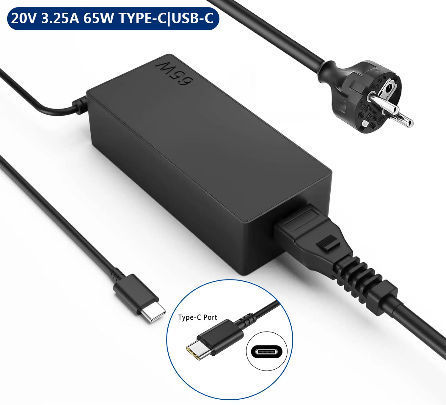 65W 20V 3.25A TYPE-C Laptop Ac - Laptop Accessories Shop บทวิจารณ์และราคา