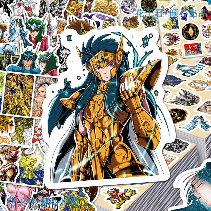 101Pcs Saint Seiya Anime Stick - Laptop Original Accessories บทวิจารณ์และราคา