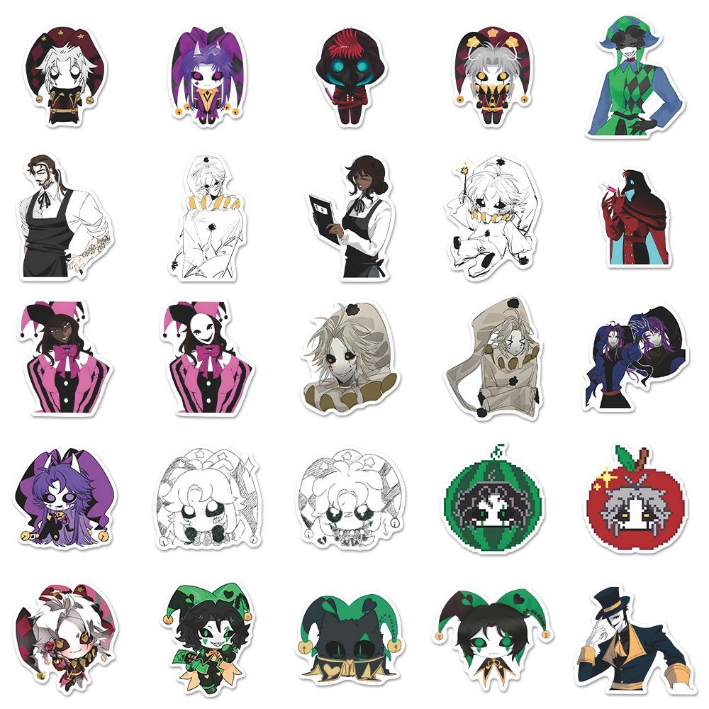 73PCS The Freak Circus Pierrot - Laptop Original Accessories บทวิจารณ์และราคา