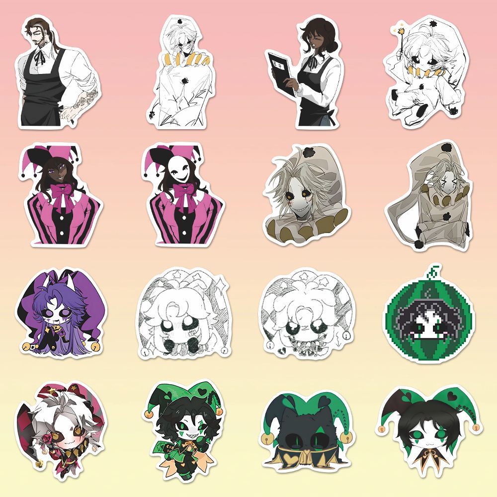 73PCS The Freak Circus Pierrot - Laptop Original Accessories บทวิจารณ์และราคา
