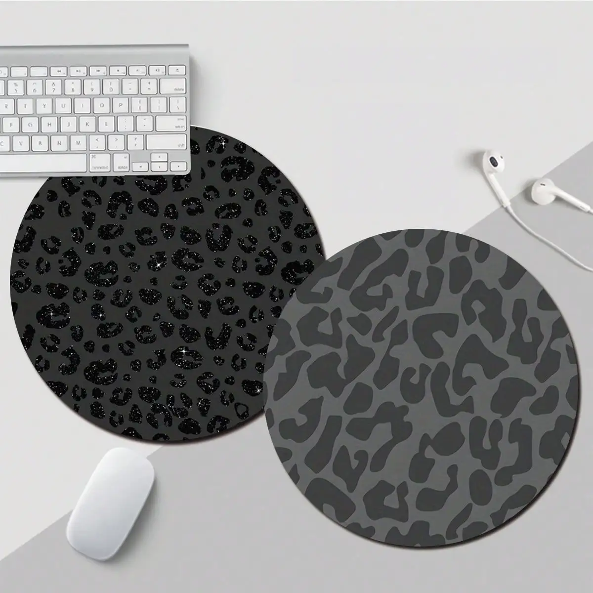 Black Leopard Print Cute Mouse - Laptop Accessories Officeworks บทวิจารณ์และราคา