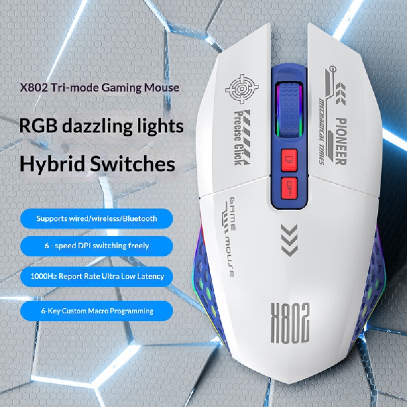 Wireless Gaming Mouse Tri Mode - Laptop Accessories Officeworks บทวิจารณ์และราคา
