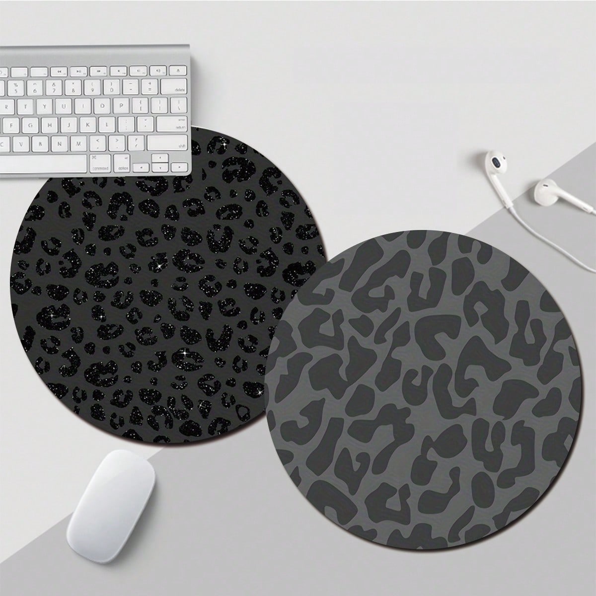 Black Leopard Print Cute Mouse - Laptop Accessories Officeworks บทวิจารณ์และราคา