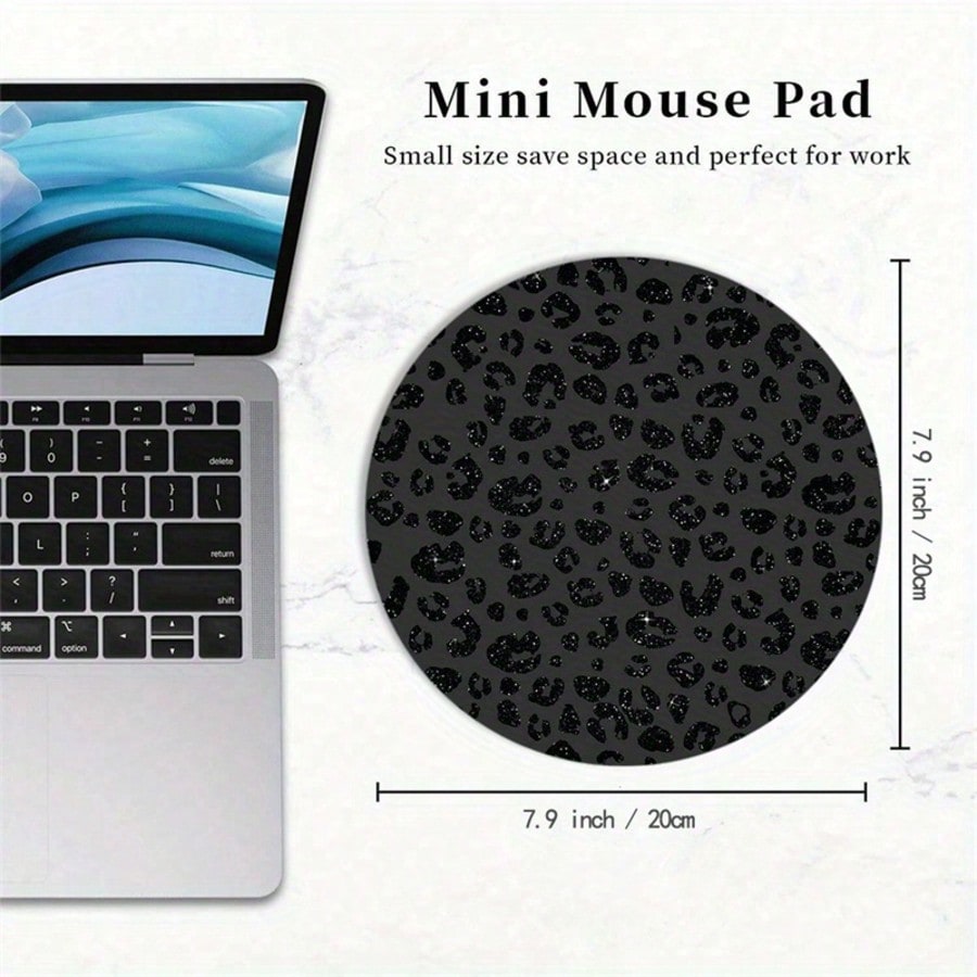 Black Leopard Print Cute Mouse - Laptop Accessories Officeworks บทวิจารณ์และราคา