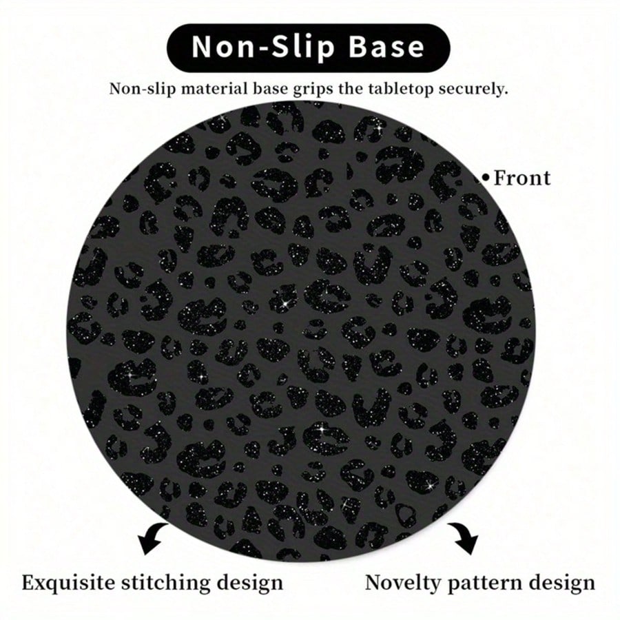 Black Leopard Print Cute Mouse - Laptop Accessories Officeworks บทวิจารณ์และราคา