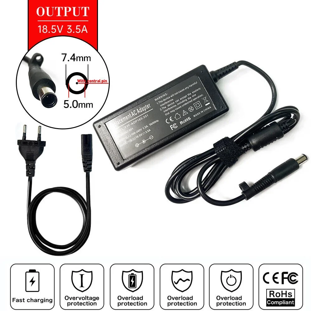18.5V 3.5A Laptop Ac Adapter C - Laptop Accessories Shop บทวิจารณ์และราคา