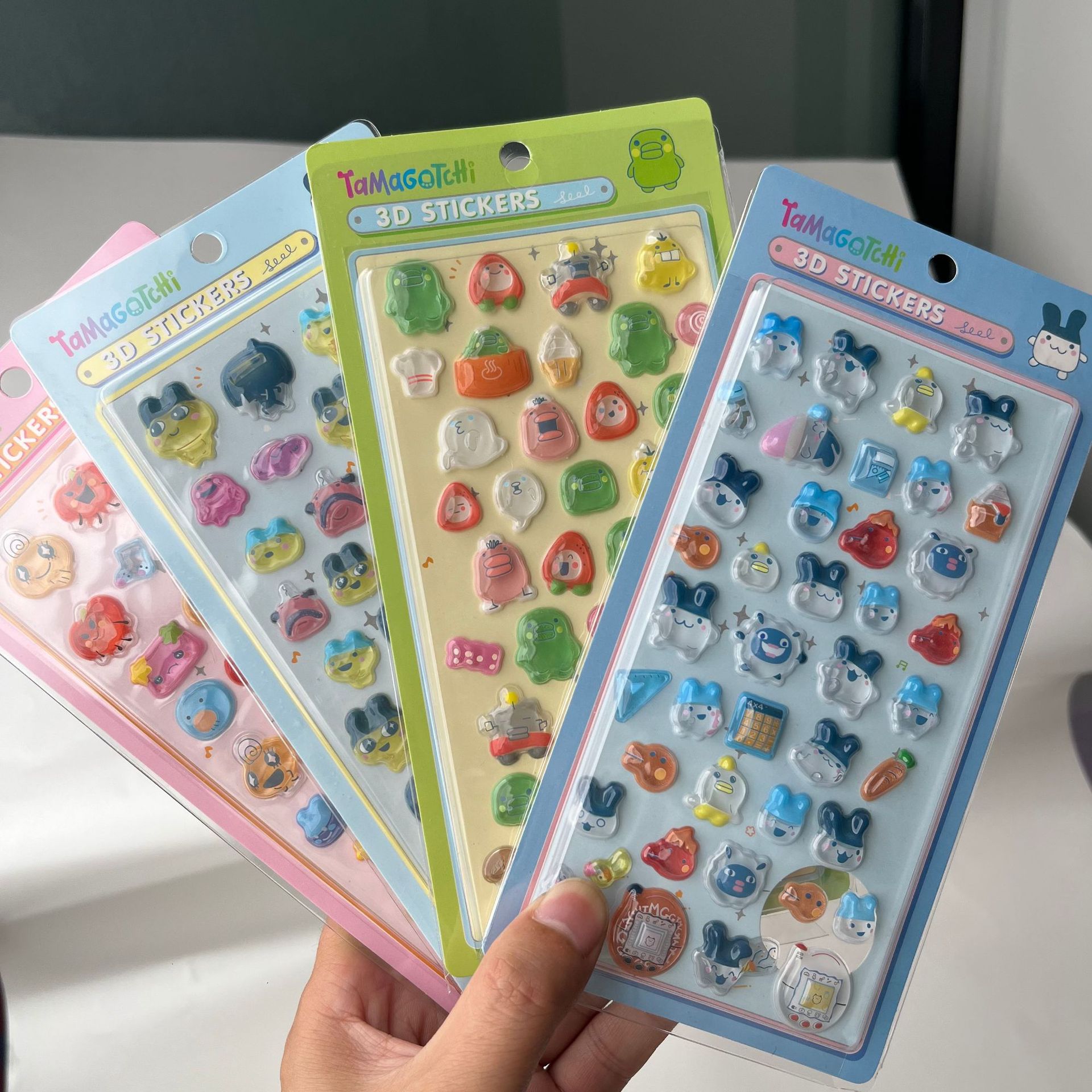 Cute Tamagotchi 3D Puffy Stick - Laptop Original Accessories บทวิจารณ์และราคา
