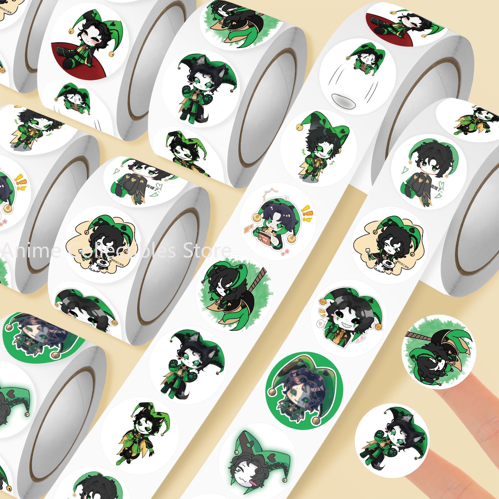 500Pc/Roll Anime The Freak Cir - Laptop Original Accessories บทวิจารณ์และราคา