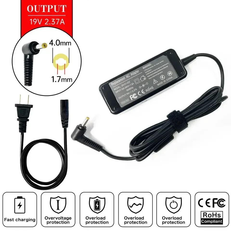 19V 2.37A 45W 4.0mm*1.7mm Lapt - Laptop Accessories Shop บทวิจารณ์และราคา