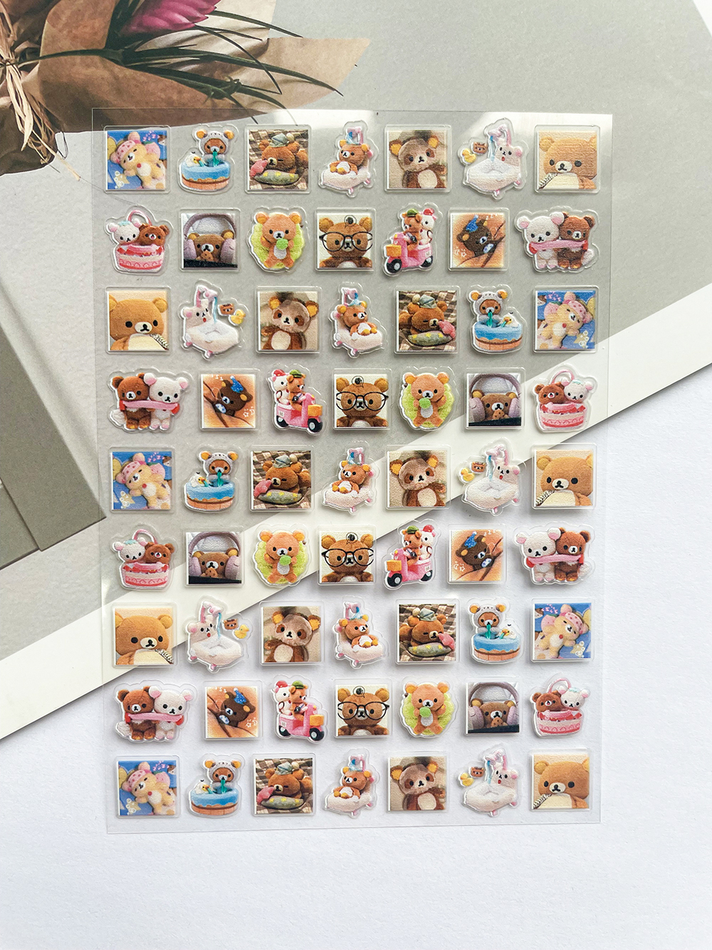 Mini Kawaii Rilakkuma Pvc Post - Laptop Original Accessories บทวิจารณ์และราคา