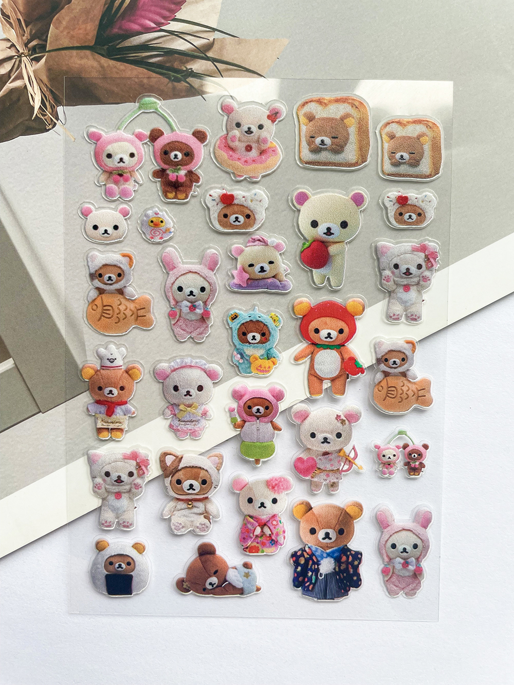Mini Kawaii Rilakkuma Pvc Post - Laptop Original Accessories บทวิจารณ์และราคา