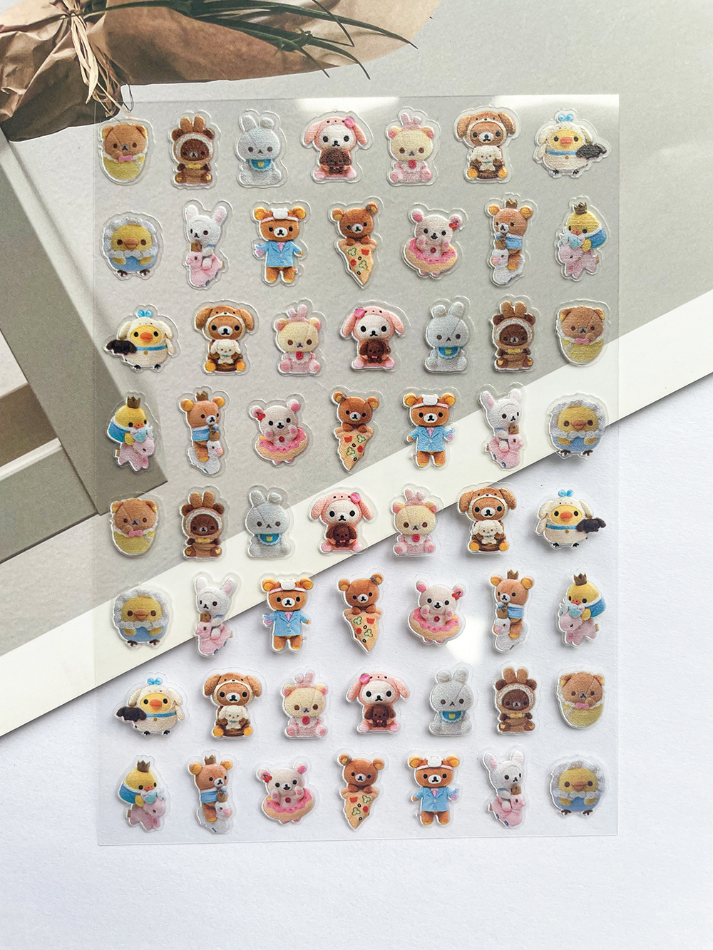 Mini Kawaii Rilakkuma Pvc Post - Laptop Original Accessories บทวิจารณ์และราคา