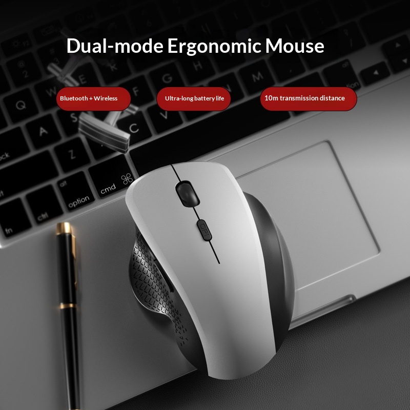 Gray Wireless Bluetooth Mouse  - Laptop Accessories Officeworks บทวิจารณ์และราคา