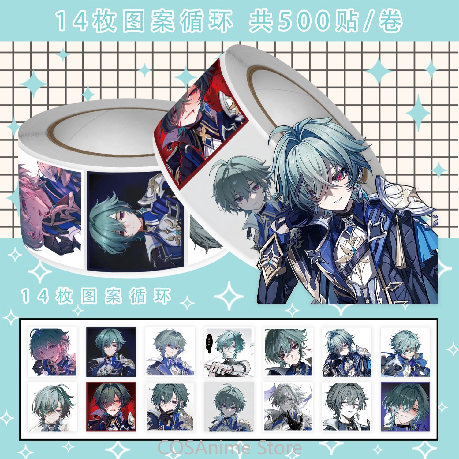 Anime Lohen Genshin Impact Q V - Laptop Original Accessories บทวิจารณ์และราคา